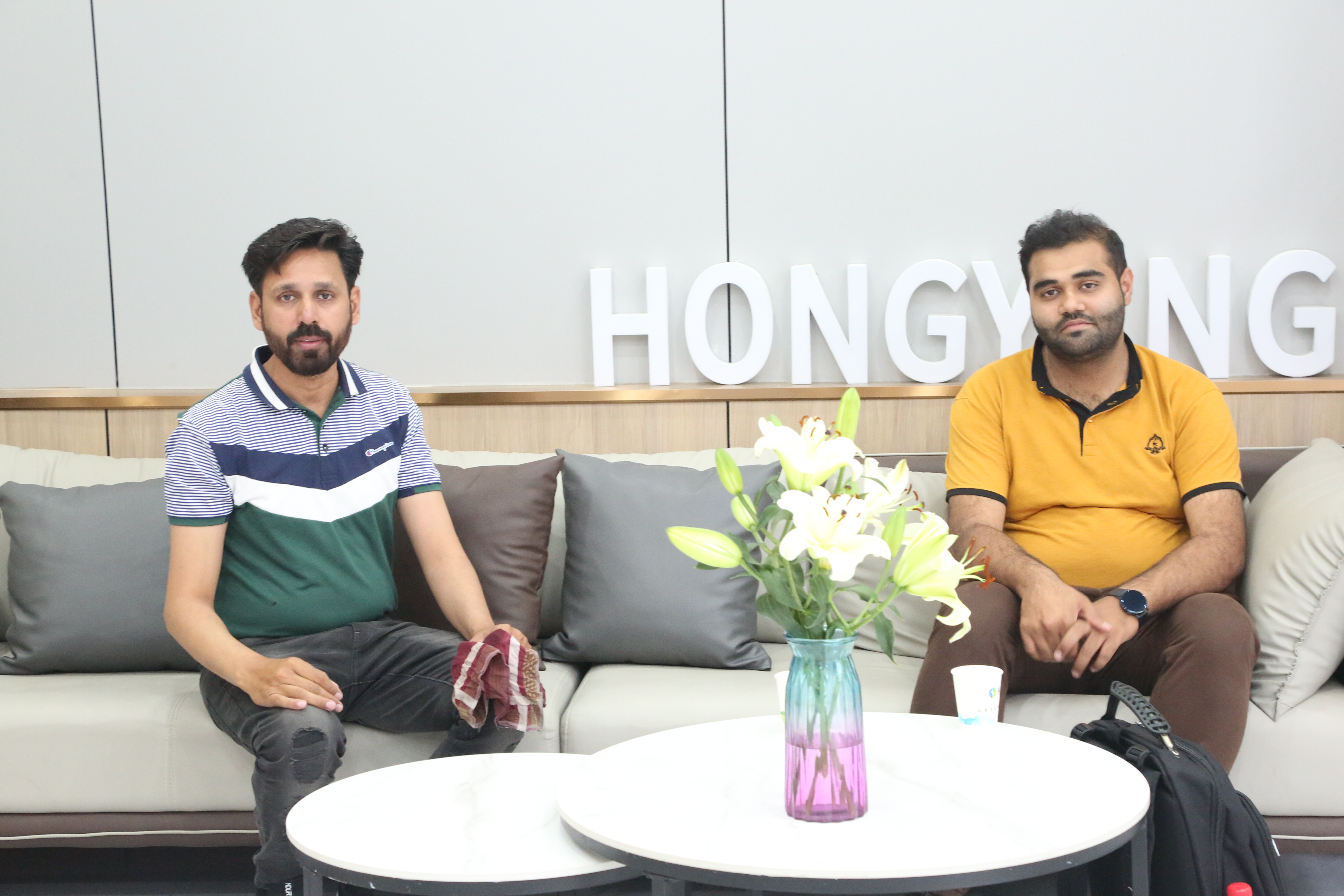 巴基斯坦的客戶(hù)來(lái)我司實(shí)地參觀(guān)考察